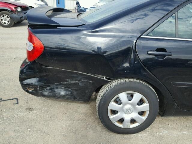 4T1BE32K13U177921 - 2003 TOYOTA CAMRY LE 黑色 照片 9