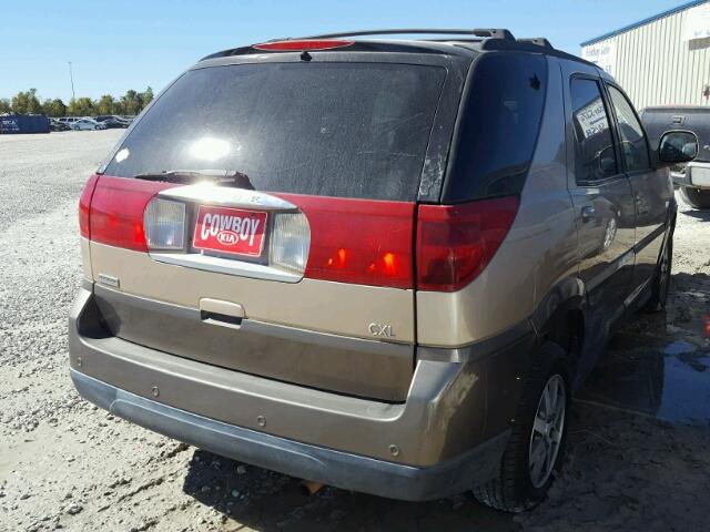 3G5DB03EX2S513911 - 2002 BUICK RENDEZVOUS GOLD photo 4