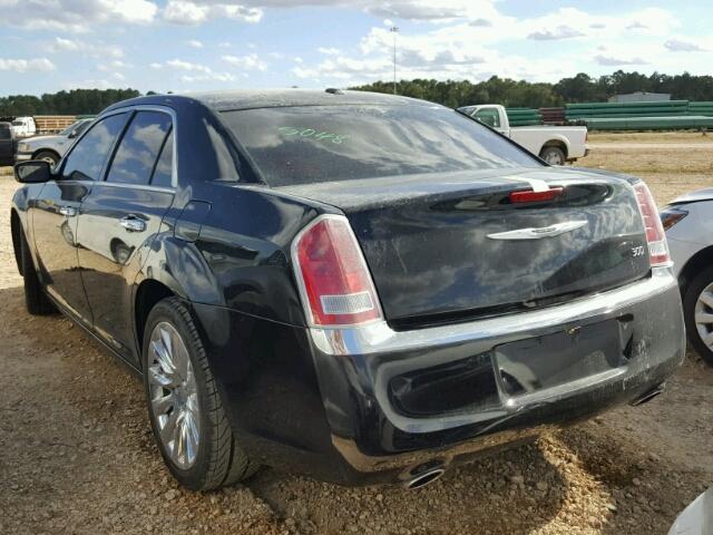 2C3CCAAG7EH343157 - 2014 CHRYSLER 300 BLACK photo 3