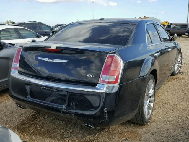 2C3CCAAG7EH343157 - 2014 CHRYSLER 300 BLACK photo 4