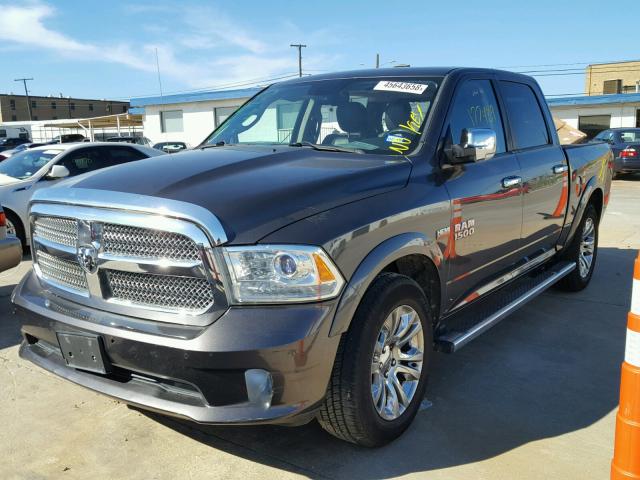 1C6RR7PTXES268188 - 2014 RAM 1500 LONGH GRAY photo 2