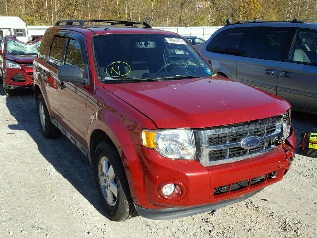 1FMCU9DG9AKA13473 - 2010 FORD ESCAPE XLT RED photo 1