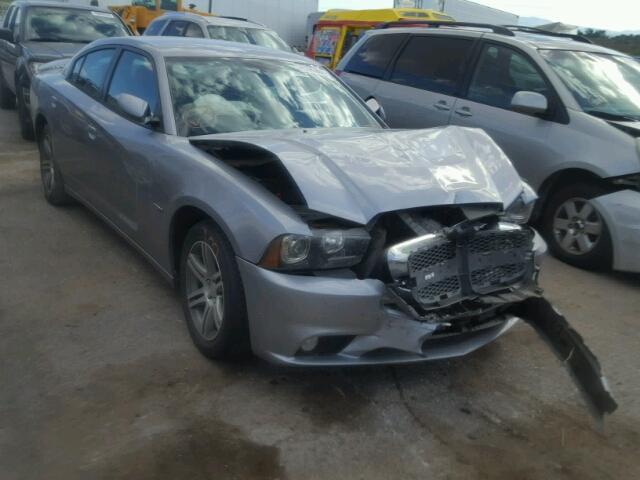 2C3CDXCT4DH725638 - 2013 DODGE CHARGER R/ SILVER photo 1
