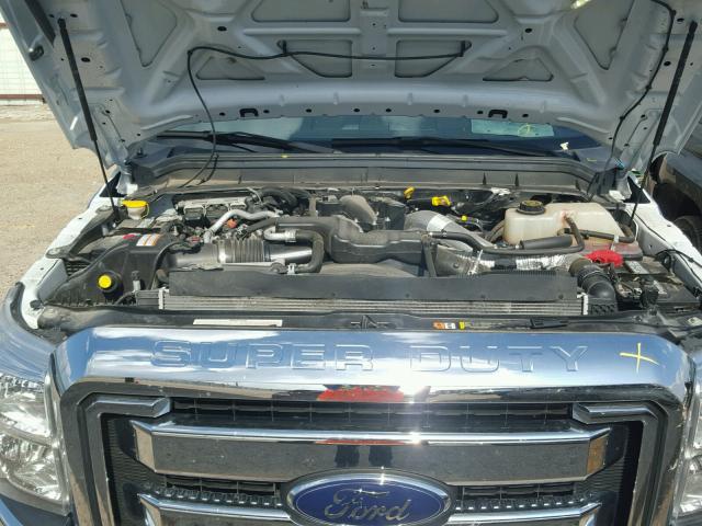 1FT7W2BT9GED11505 - 2016 FORD F250 SUPER WHITE photo 7