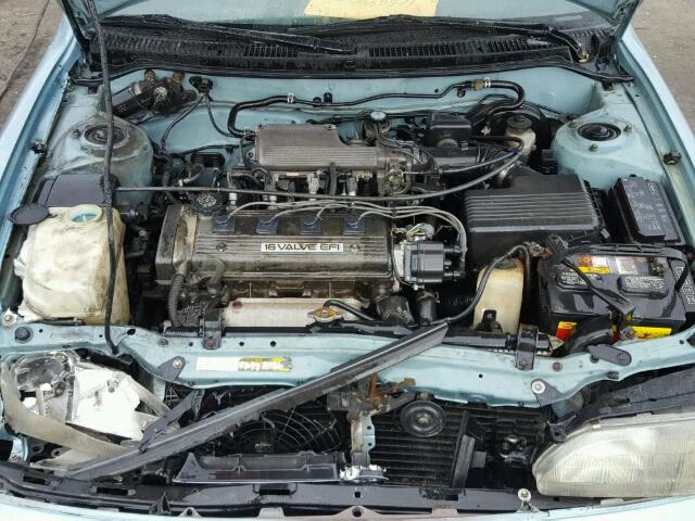 JT2AE09B1R0070056 - 1994 TOYOTA COROLLA LE TEAL photo 7