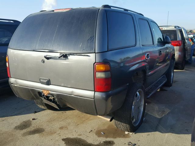 1GNEC13V02J174777 - 2002 CHEVROLET TAHOE C150 GRAY photo 4