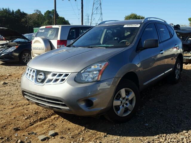 JN8AS5MT5EW102905 - 2014 NISSAN ROGUE SELE GRAY photo 2