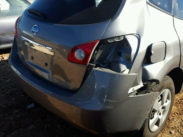 JN8AS5MT5EW102905 - 2014 NISSAN ROGUE SELE GRAY photo 9