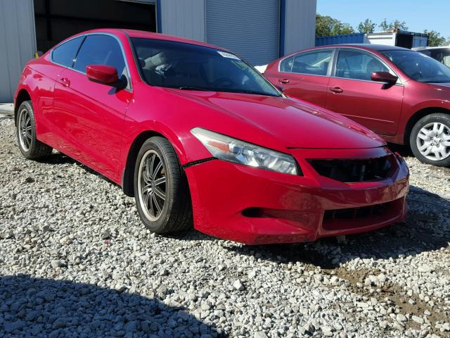 1HGCS1B36AA011666 - 2010 HONDA ACCORD LX RED photo 1