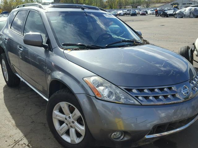 JN8AZ08W77W648790 - 2007 NISSAN MURANO SL GRAY photo 1