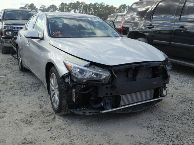 JN1CV7AP2GM203710 - 2016 INFINITI Q50 BASE SILVER photo 1