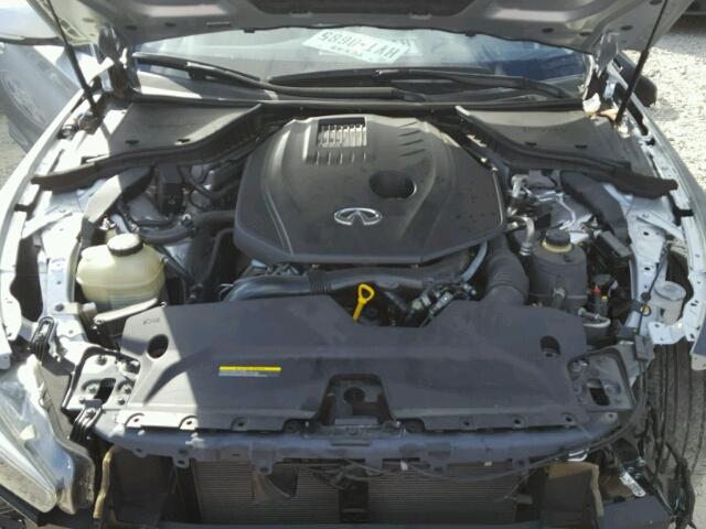 JN1CV7AP2GM203710 - 2016 INFINITI Q50 BASE SILVER photo 7