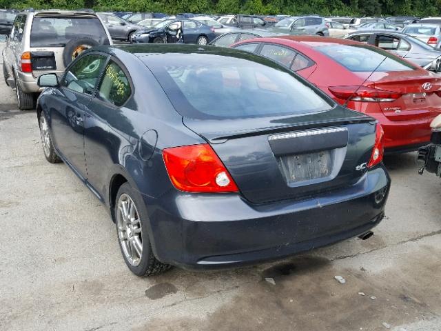 JTKDE177560076410 - 2006 TOYOTA SCION TC 灰色 照片 3