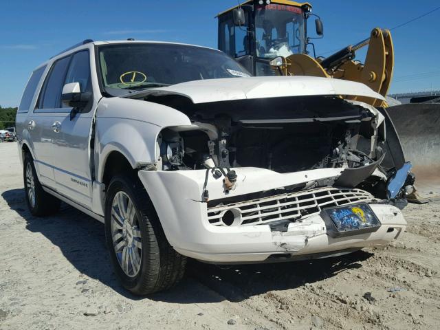 5LMFU27519LJ00205 - 2009 LINCOLN NAVIGATOR Biały zdjęcie 1