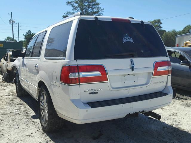 5LMFU27519LJ00205 - 2009 LINCOLN NAVIGATOR Biały zdjęcie 3