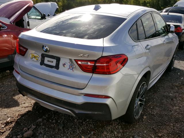 5UXXW5C52F0E88444 - 2015 BMW X4 XDRIVE3 SILVER photo 4