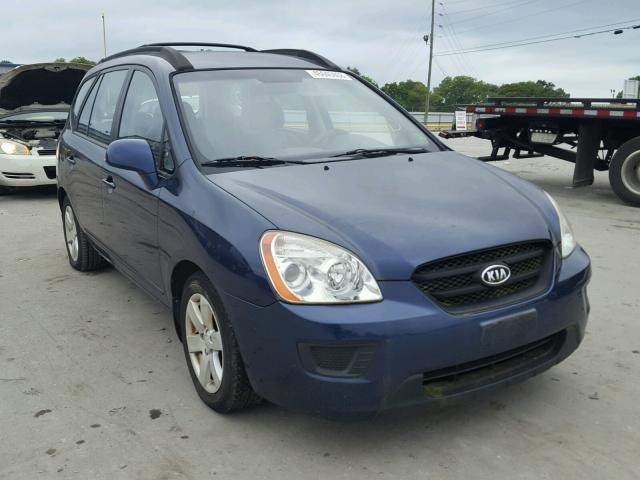 KNAFG525387175628 - 2008 KIA RONDO BASE BLUE photo 1