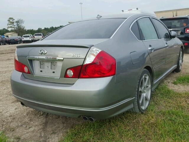 JNKAY01E36M109771 - 2006 INFINITI M35 BASE GRAY photo 4