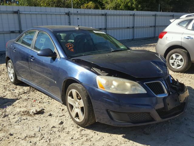 1G2ZJ57B694247056 - 2009 PONTIAC G6 BLUE photo 1