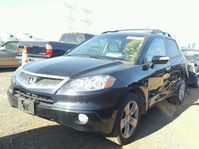 5J8TB18507A013527 - 2007 ACURA RDX TECHNO BLACK photo 2