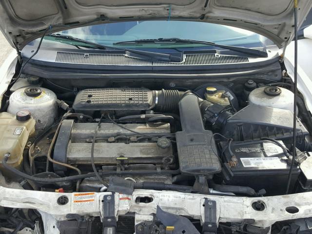 3FALP6539TM133815 - 1996 FORD CONTOUR GL WHITE photo 7