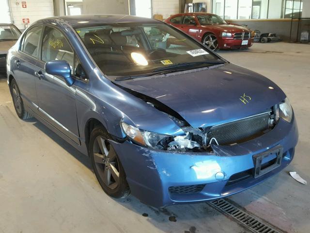 19XFA1F60AE072303 - 2010 HONDA CIVIC BLUE photo 1