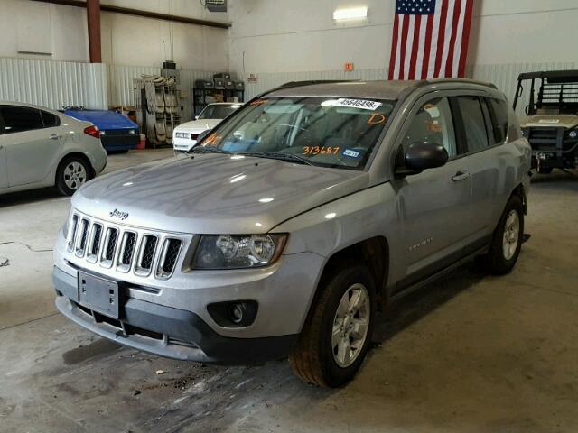 1C4NJCBA9FD313687 - 2015 JEEP COMPASS SP 灰色 照片 2