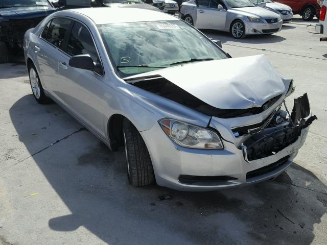 1G1ZB5EB3AF270615 - 2010 CHEVROLET MALIBU SILVER photo 1