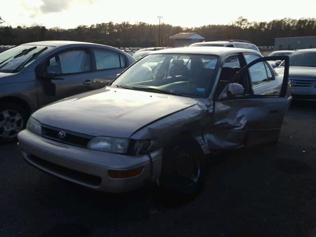 2T1AE00E8PC014519 - 1993 TOYOTA COROLLA LE 棕色 照片 2