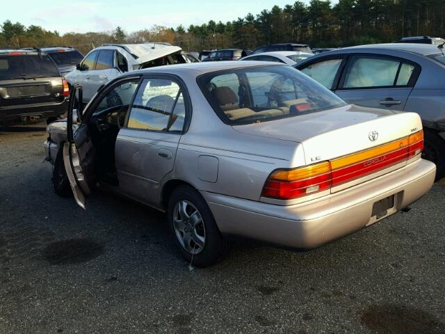 2T1AE00E8PC014519 - 1993 TOYOTA COROLLA LE 棕色 照片 3