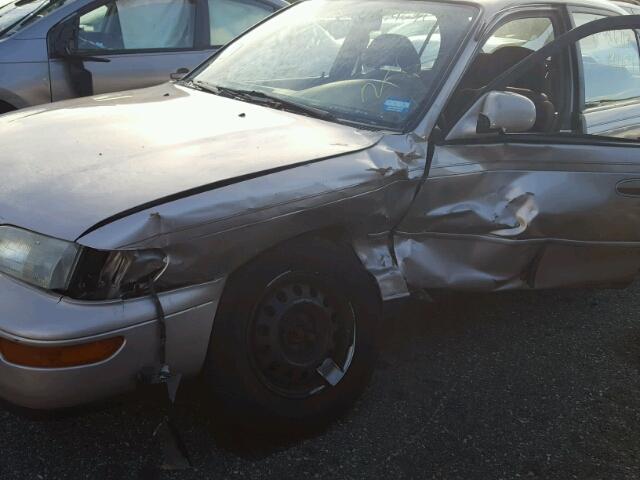 2T1AE00E8PC014519 - 1993 TOYOTA COROLLA LE 棕色 照片 9