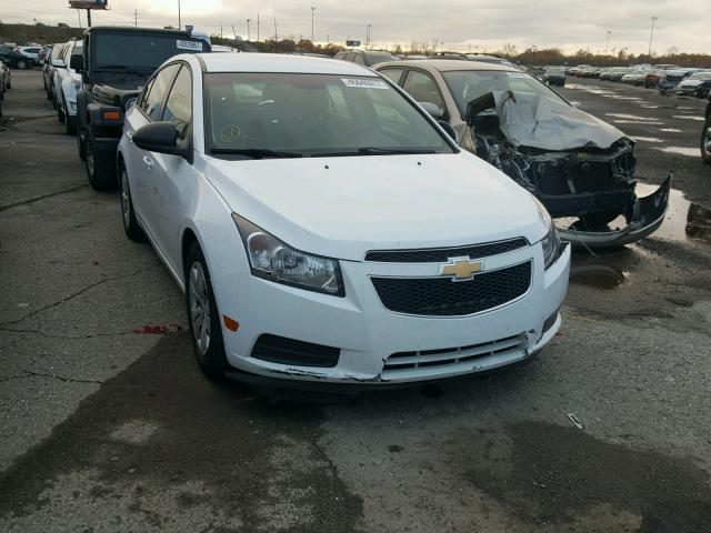 1G1PA5SH6E7286214 - 2014 CHEVROLET CRUZE LS WHITE photo 1