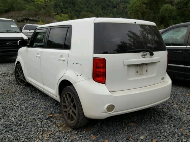 JTLKE50E191086952 - 2009 TOYOTA SCION XB Ақ фото 3