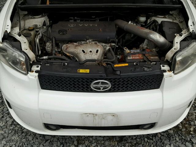 JTLKE50E191086952 - 2009 TOYOTA SCION XB Ақ фото 7