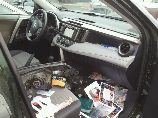 2T3BFREV7DW109234 - 2013 TOYOTA RAV4 LE Yaşıl foto 5