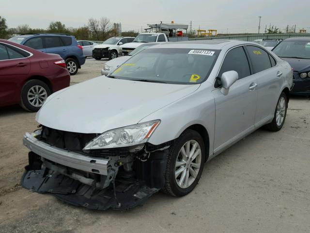 JTHBK1EGXB2449464 - 2011 LEXUS ES SILVER photo 2