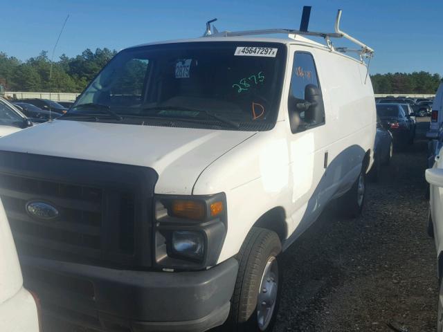 1FTNE2EW4CDA45200 - 2012 FORD ECONOLINE WHITE photo 2