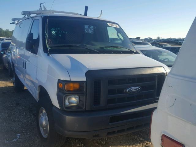 1FTNE2EW4CDA45200 - 2012 FORD ECONOLINE WHITE photo 9