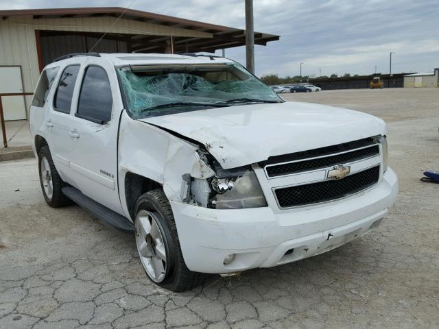 1GNFC13098R275531 - 2008 CHEVROLET TAHOE C150 WHITE photo 1