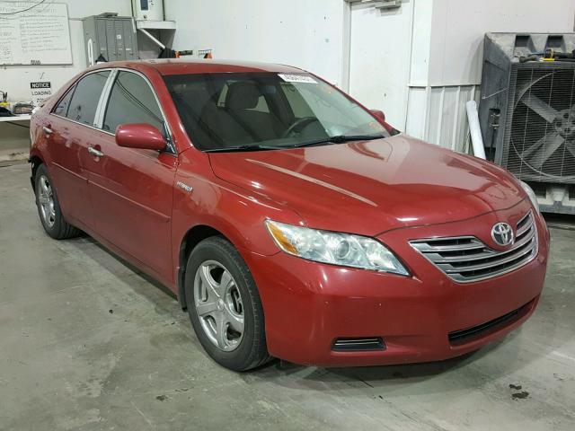 4T1BB46K29U094807 - 2009 TOYOTA CAMRY HYBR RED photo 1