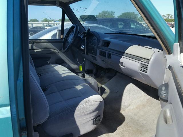 1FTDF15Y3RKA31426 - 1994 FORD F150 GREEN photo 5