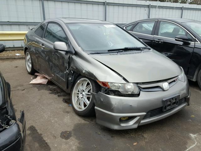 2HGFG21536H706137 - 2006 HONDA CIVIC SI GRAY photo 1