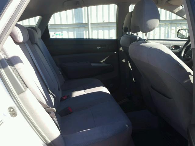 JTDKB20U467078752 - 2006 TOYOTA PRIUS 银色 照片 6