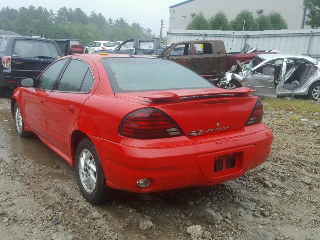 1G2NF52E74M682484 - 2004 PONTIAC GRAND AM S RED photo 3