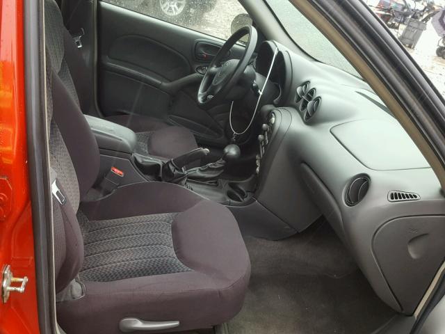 1G2NF52E74M682484 - 2004 PONTIAC GRAND AM S RED photo 5
