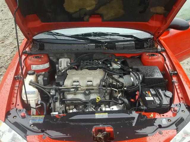 1G2NF52E74M682484 - 2004 PONTIAC GRAND AM S RED photo 7