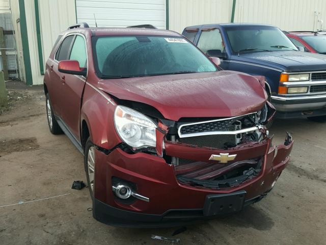 2CNFLNE5XB6330334 - 2011 CHEVROLET EQUINOX LT RED photo 1