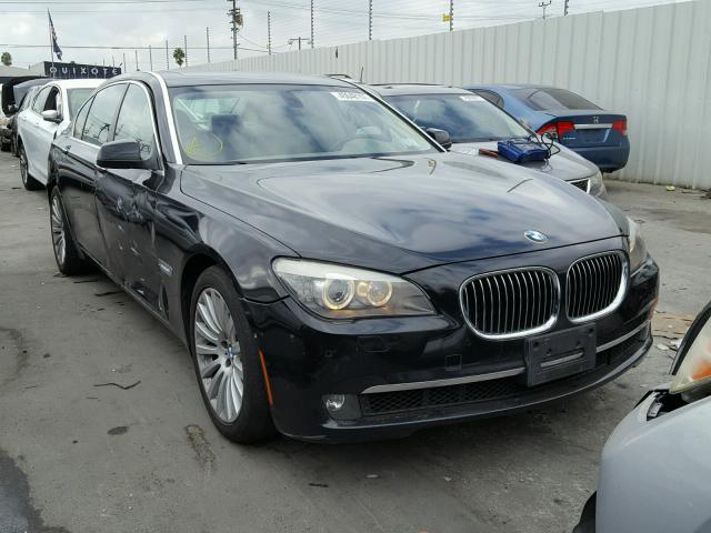 WBAKB83549CY61733 - 2009 BMW 750 LI BLACK photo 1