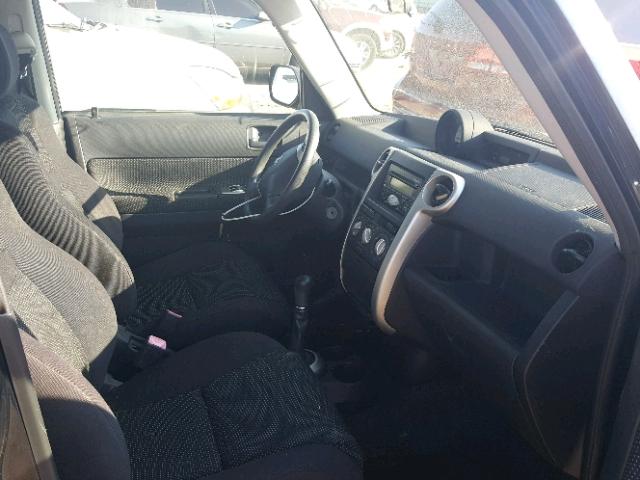 JTLKT334850181456 - 2005 TOYOTA SCION XB Қара фото 5