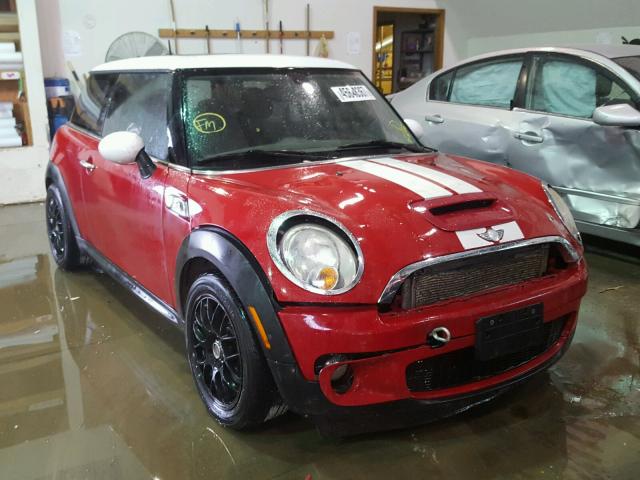 WMWMF73597TL85306 - 2007 MINI COOPER S RED photo 1